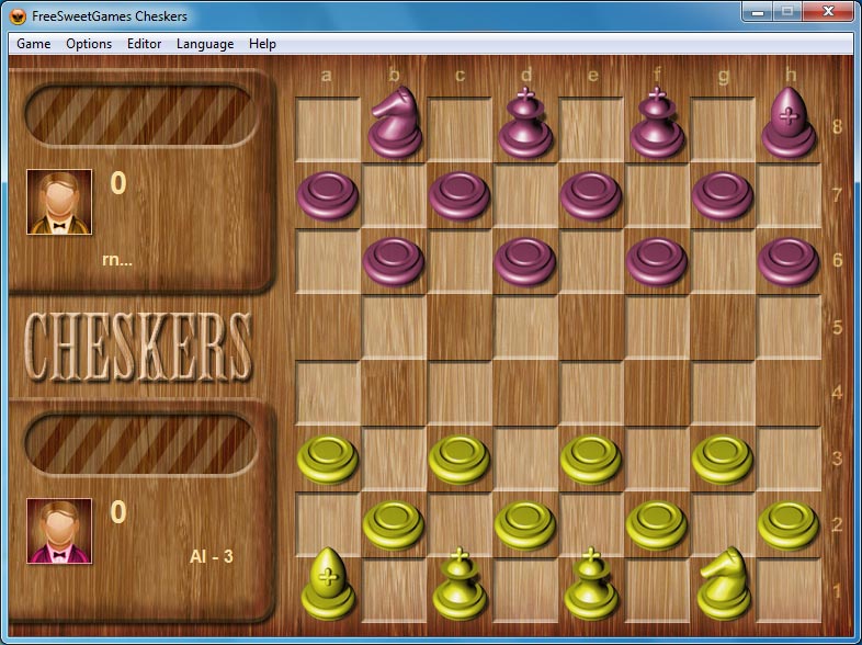Cheskers screenshot