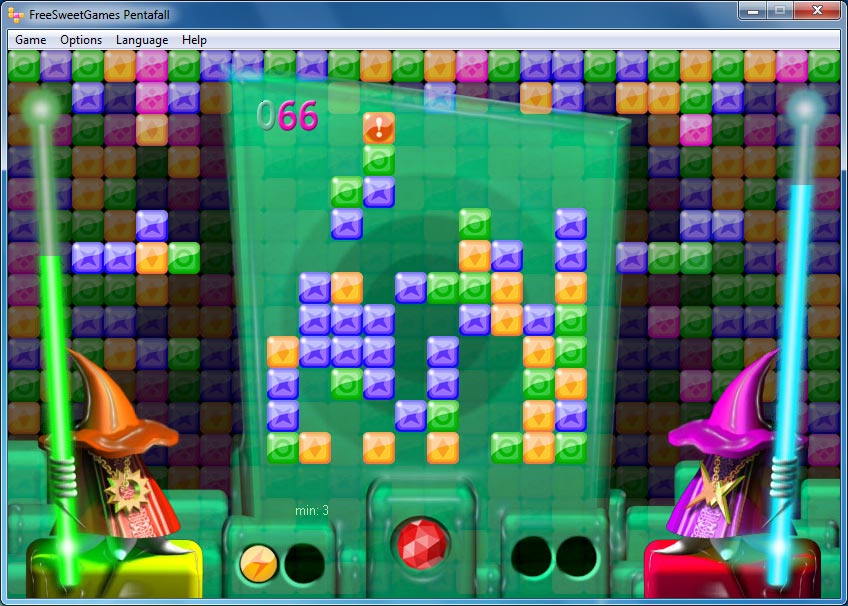Pentafall screenshot