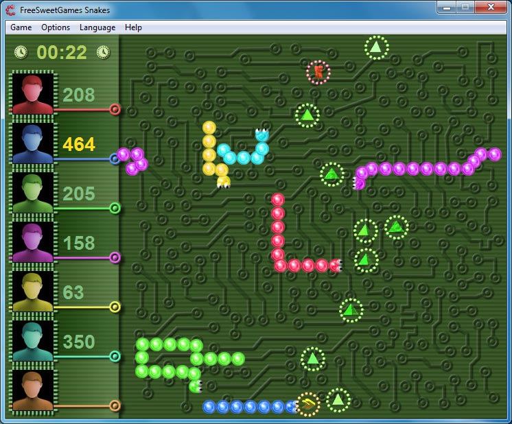 Snakes screenshot